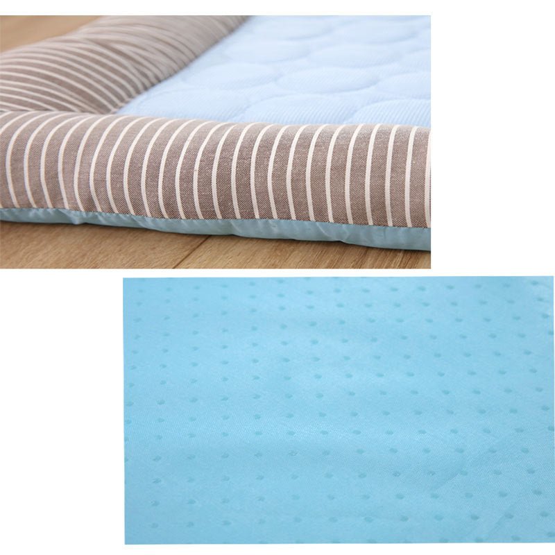 Pet Cooling Pad Bed For Dogs Cats Puppy Kitten Cool Mat Pet Blanket Ice Silk Material Soft For Summer Sleeping Blue Breathable - RICALOUX