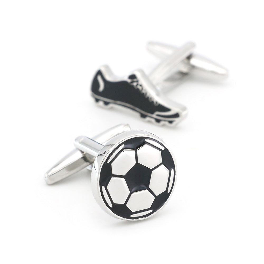 Sports Series Football Sneakers Cufflinks Men – Premium 0 | RICALOUX