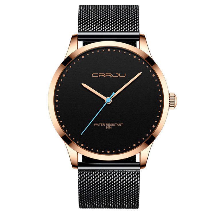 Stainless Steel Mesh Belt Fashion Watch Men – Premium 0 | RICALOUX