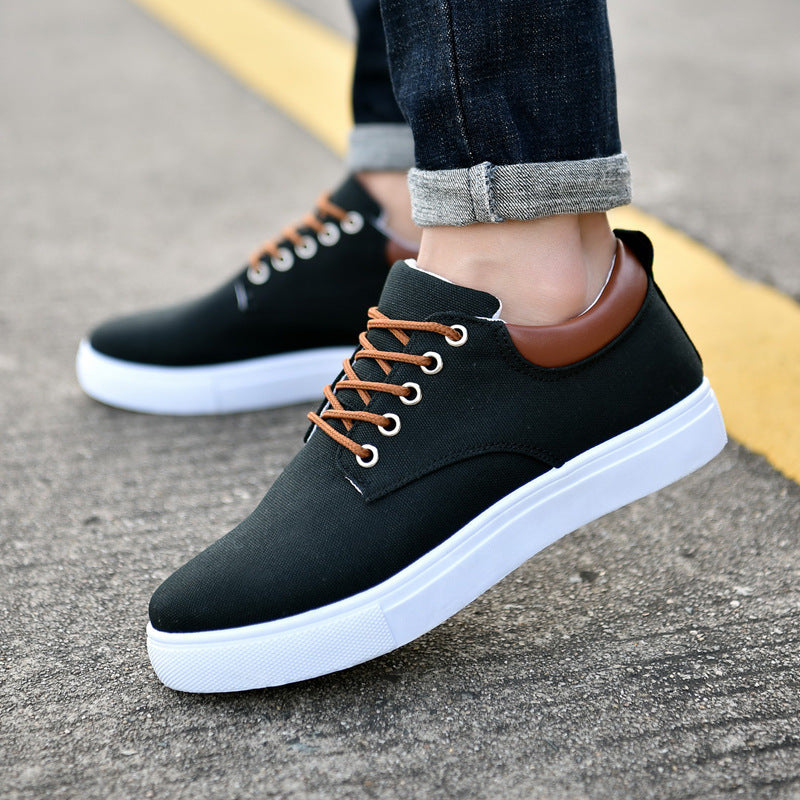 New Canvas Shoes Men Big Shoe 46 47 Man Sneakers Shoes – Premium 0 | RICALOUX