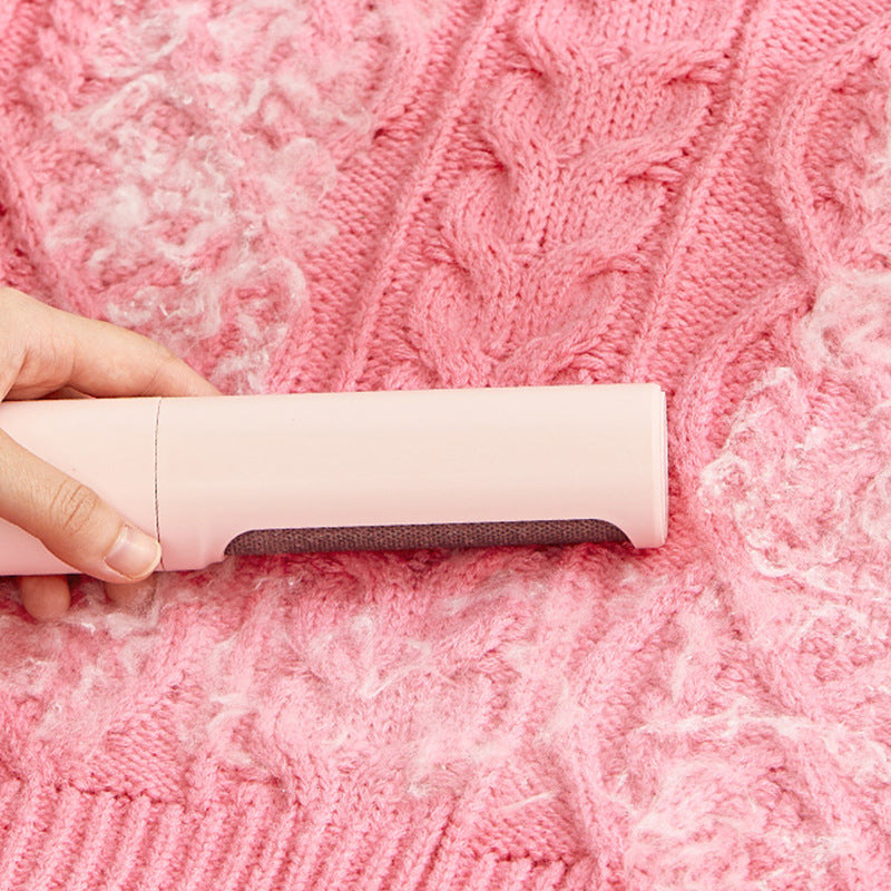 2-1 Reusable Pet Hair Remover Brush Lint Roller Portable Effective Self Cleaning Tool for Cat Dog Fur Hair Dust Removal Brush by Ricaloux