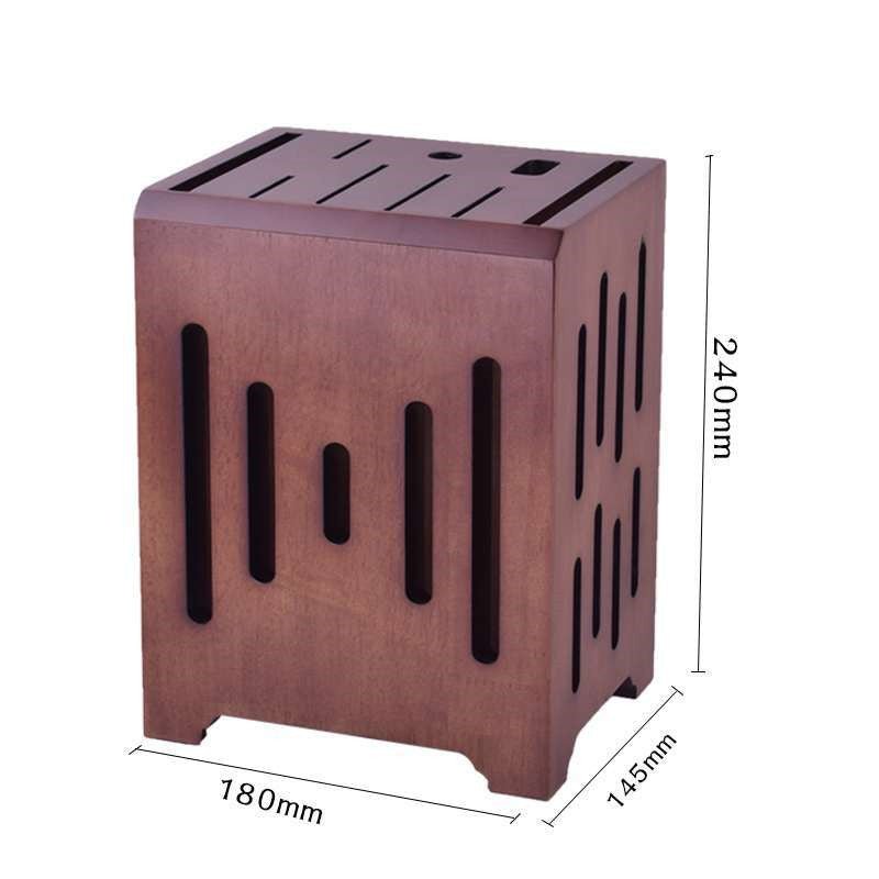 Household Kitchen Knife Holder Kitchen Wall-mounted Ventilated Knife Holder - RICALOUX