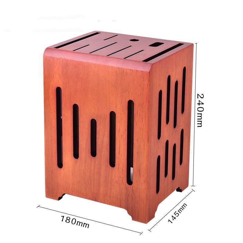 Household Kitchen Knife Holder Kitchen Wall-mounted Ventilated Knife Holder - RICALOUX