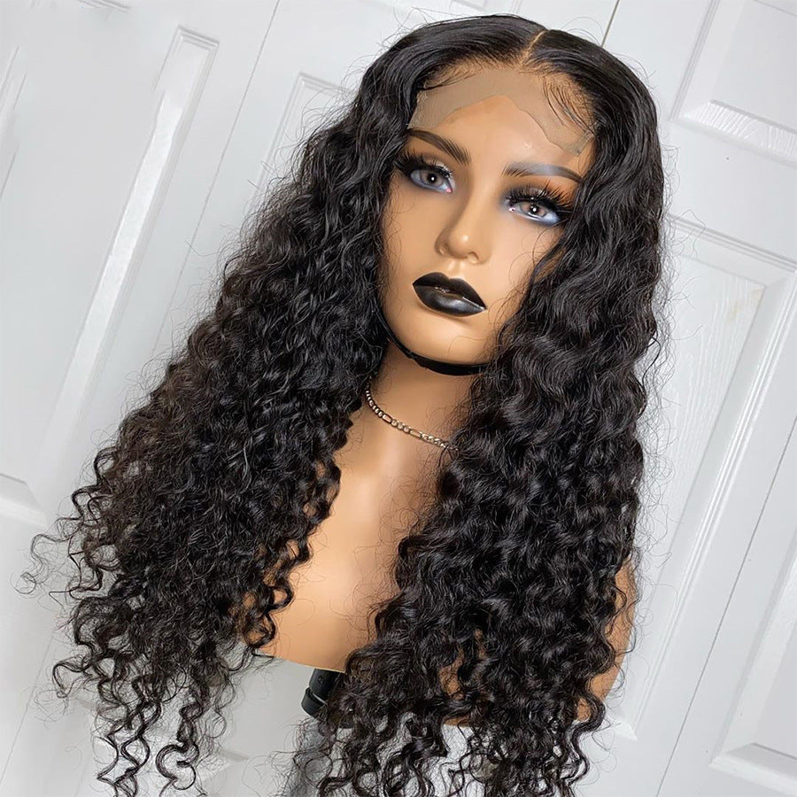 Human Hair Wig With Small Curly Hair And Long Hair Sets – Premium 0 | RICALOUX