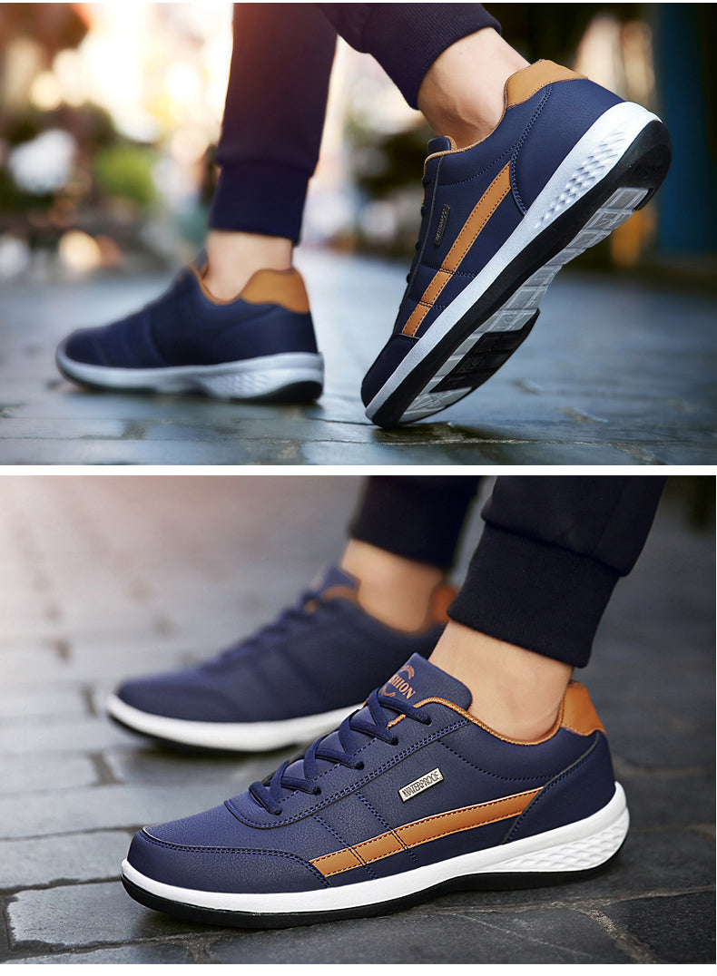 Casual Shoe Italian Breathable Leisure Male Sneakers Non-slip Footwear Men Vulcanized Shoes – Premium 0 | RICALOUX