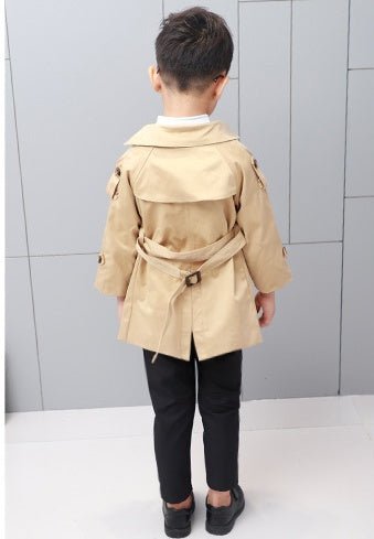 Boys' Windbreaker Casual Children's Mid-Length Coat Children's Clothing - RICALOUX