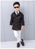 Boys' Windbreaker Casual Children's Mid-Length Coat Children's Clothing - RICALOUX