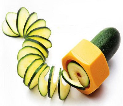 Kitchen Gadgets Spiral Knife Vegetable Cutter Kitchen Fixture Cucumber Slicer - RICALOUX