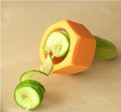 Kitchen Gadgets Spiral Knife Vegetable Cutter Kitchen Fixture Cucumber Slicer - RICALOUX
