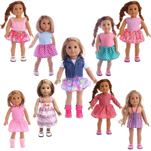 American Girl Doll Accessories Clothes Americangirl Skirt Suit - RICALOUX