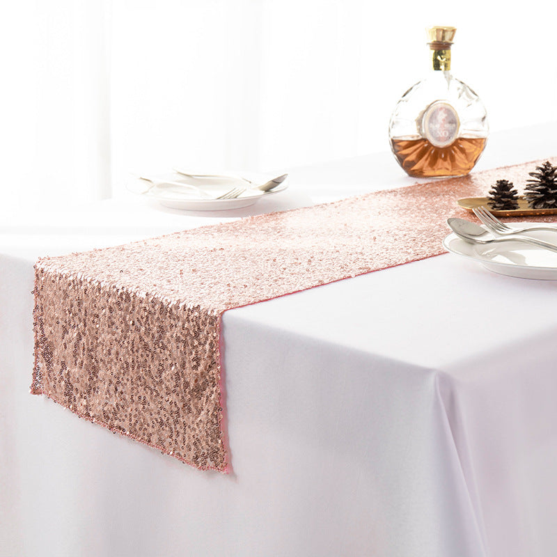 Bulk Supply Of New Products 3 Full Version Of Sequined Embroidered Table Runner Gypsophila Table Runner Mediterranean Sequined Table Runner – Premium 0 | RICALOUX