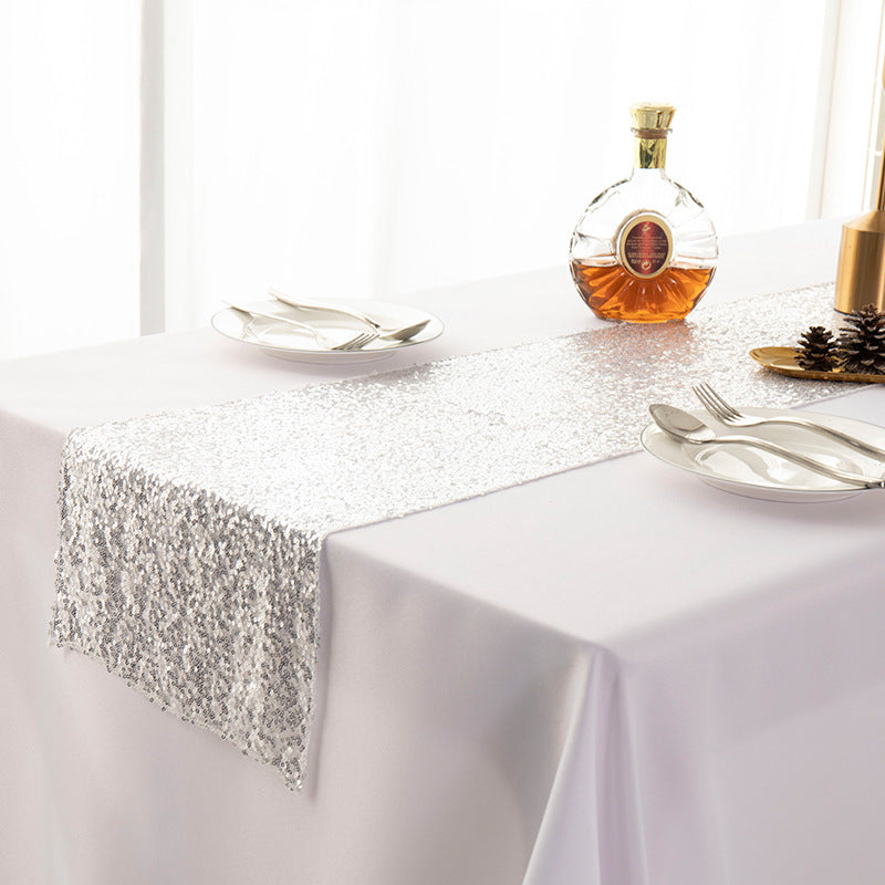 Bulk Supply Of New Products 3 Full Version Of Sequined Embroidered Table Runner Gypsophila Table Runner Mediterranean Sequined Table Runner – Premium 0 | RICALOUX