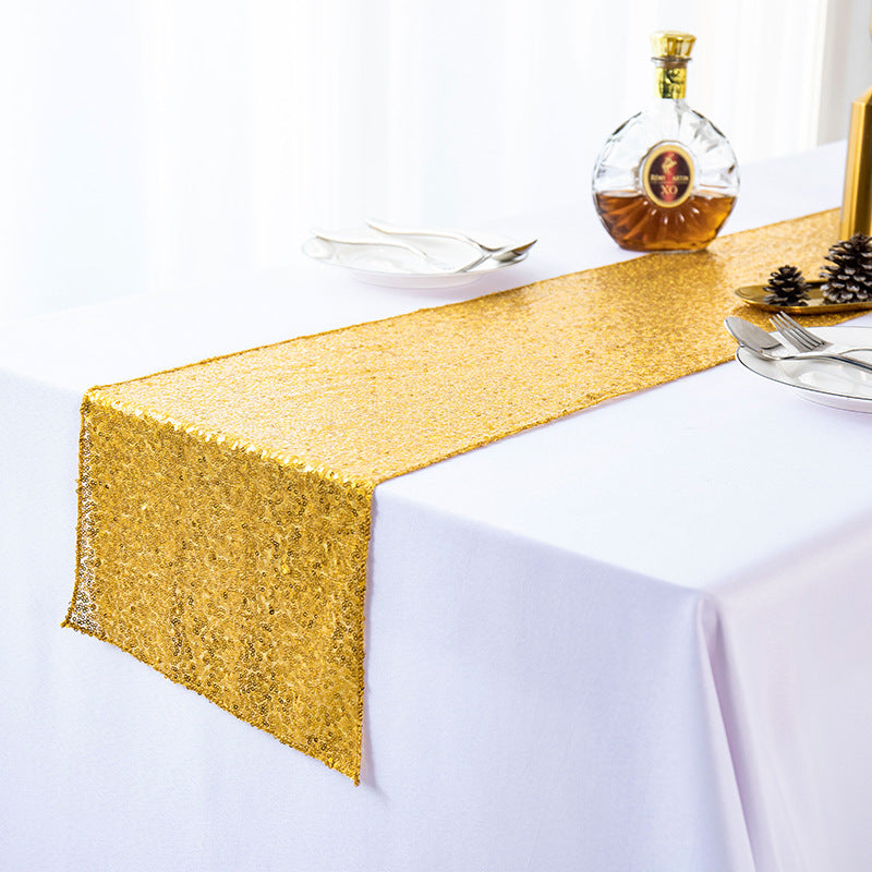 Bulk Supply Of New Products 3 Full Version Of Sequined Embroidered Table Runner Gypsophila Table Runner Mediterranean Sequined Table Runner – Premium 0 | RICALOUX