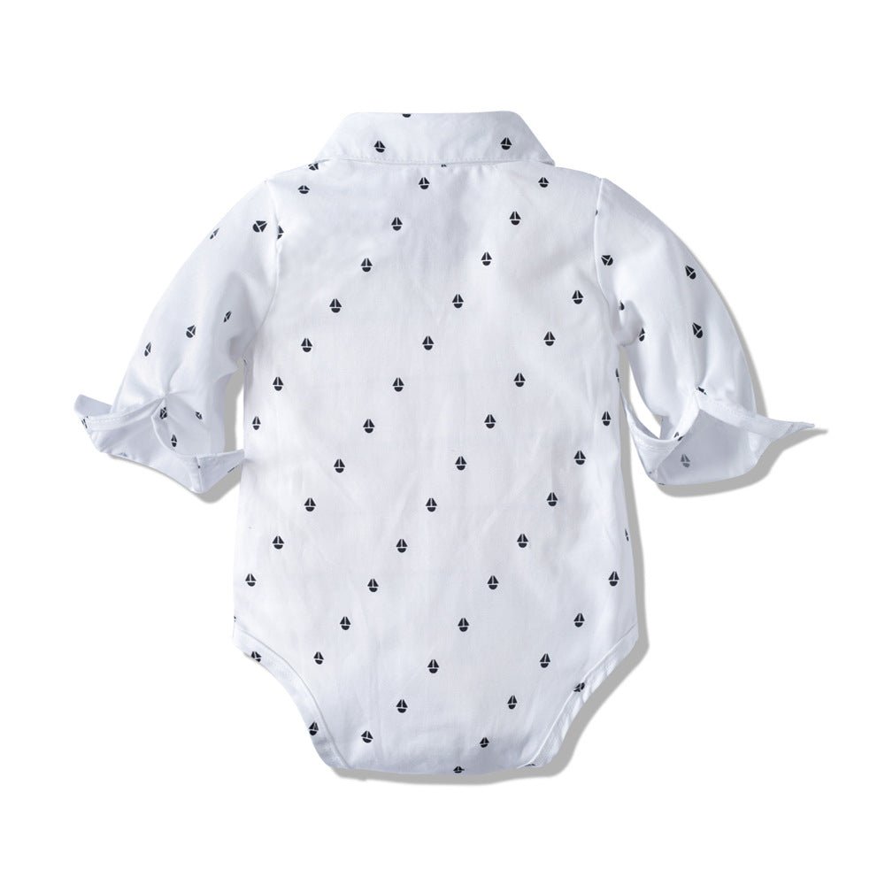 Autumn New Long Sleeve Khaki Suit Infant Clothing Boys' Gentleman Children'S Clothing - RICALOUX