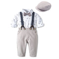 Autumn New Long Sleeve Khaki Suit Infant Clothing Boys' Gentleman Children'S Clothing - RICALOUX