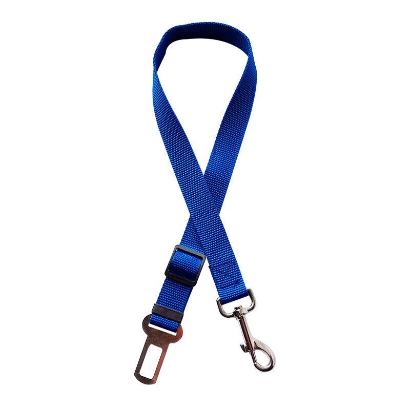 Adjustable Pet Cat Dog Car Seat Belt Pet Seat Vehicle Dog Harness Lead Clip Safety Lever Traction Dog Collars Dogs Accessoires Pets Products - RICALOUX