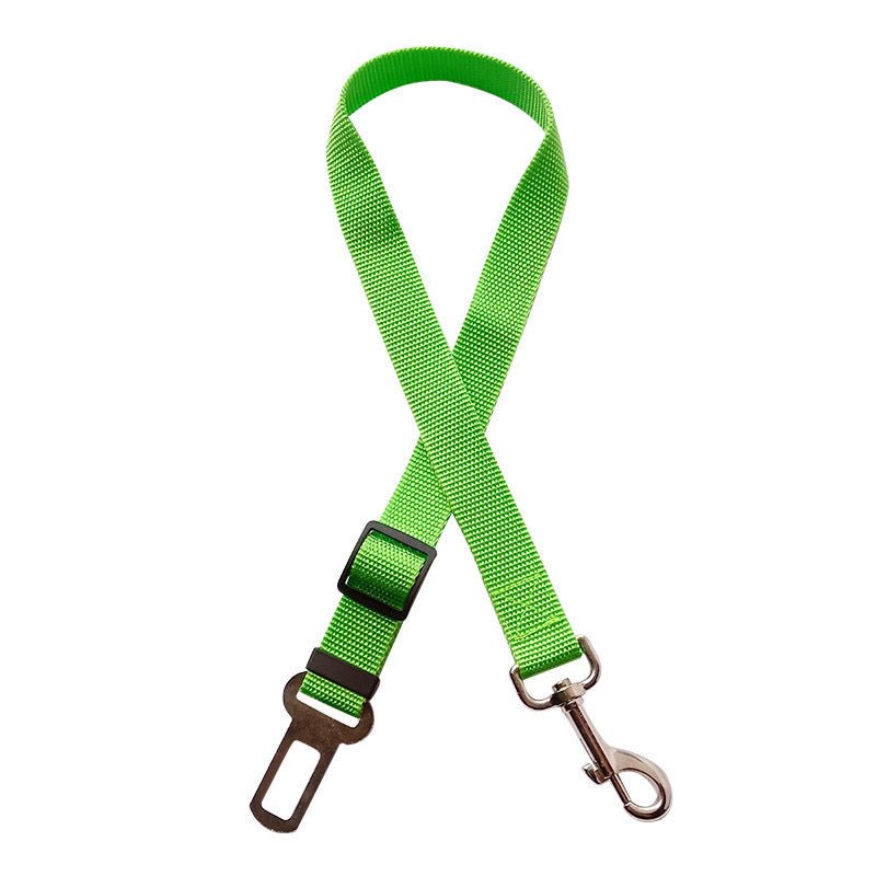Adjustable Pet Cat Dog Car Seat Belt Pet Seat Vehicle Dog Harness Lead Clip Safety Lever Traction Dog Collars Dogs Accessoires Pets Products - RICALOUX