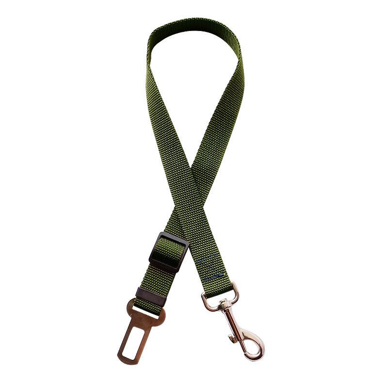 Adjustable Pet Cat Dog Car Seat Belt Pet Seat Vehicle Dog Harness Lead Clip Safety Lever Traction Dog Collars Dogs Accessoires Pets Products - RICALOUX