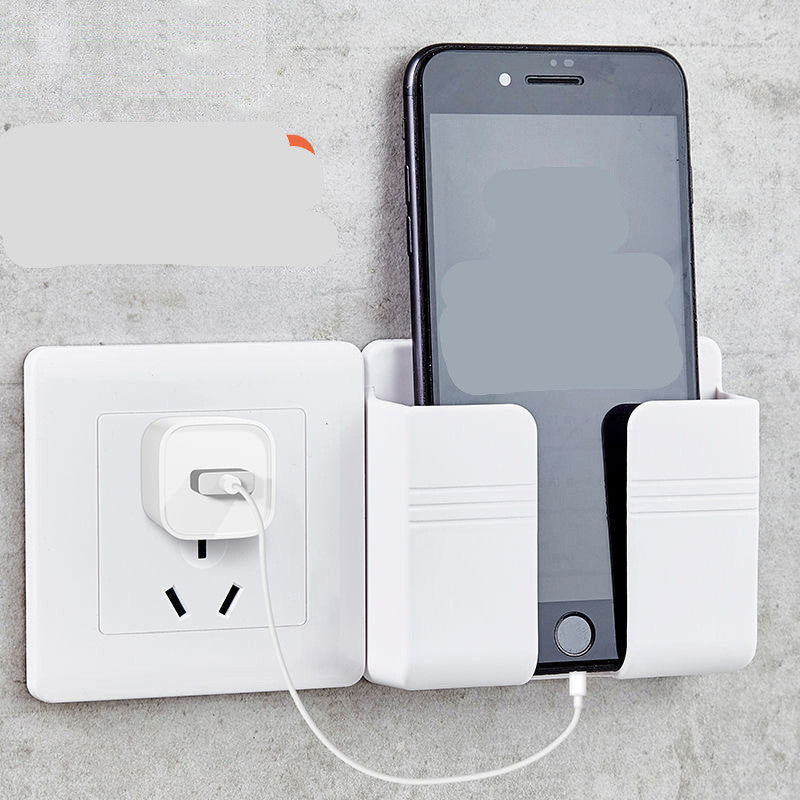 Mobile Phone Charging Storage Rack Punch-free Sticky Storage Box – Premium 0 | RICALOUX