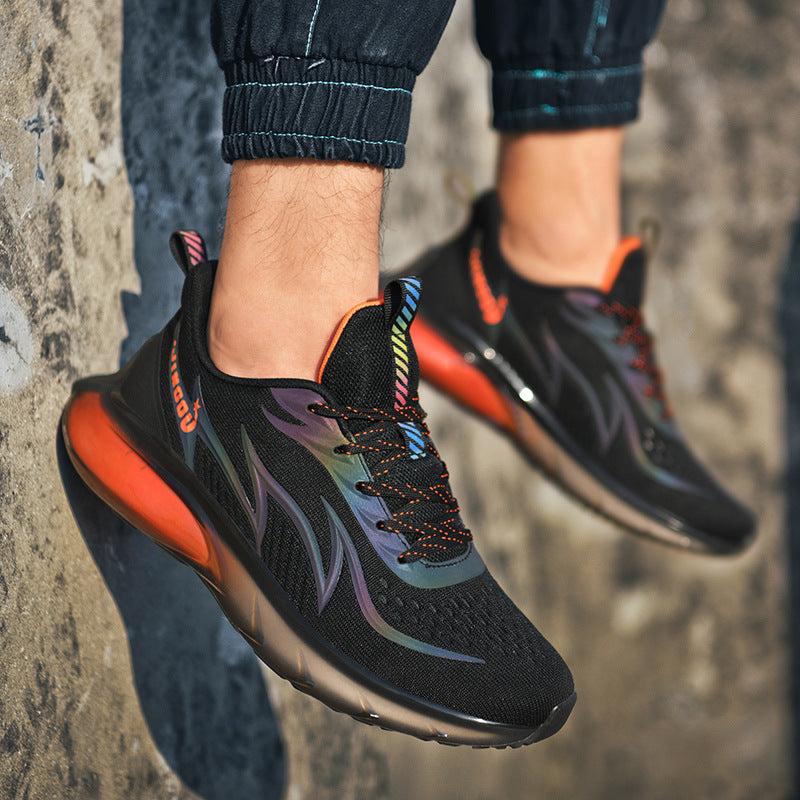 New Men Sneakers Breathable Running Shoes Trendy Antiskid Damping Sports Shoes Comfortable Reflective Jogging Shoes Zapatillas – Premium 0 | RICALOUX
