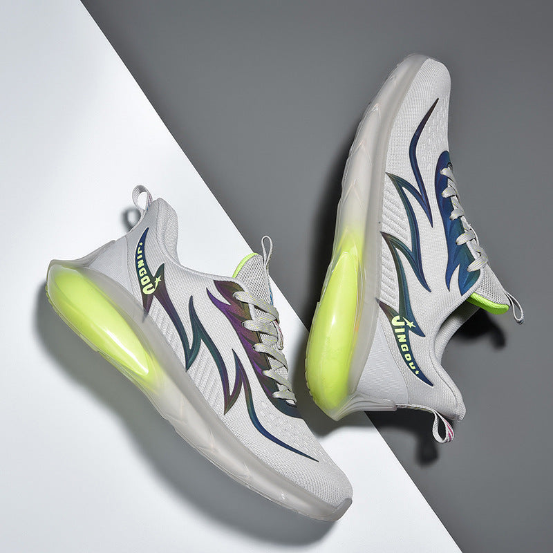 New Men Sneakers Breathable Running Shoes Trendy Antiskid Damping Sports Shoes Comfortable Reflective Jogging Shoes Zapatillas – Premium 0 | RICALOUX