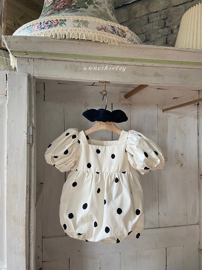 Summer Cute Bag Fart Clothes Pure Cotton Super Western-style Baby Girl Princess Romper - RICALOUX