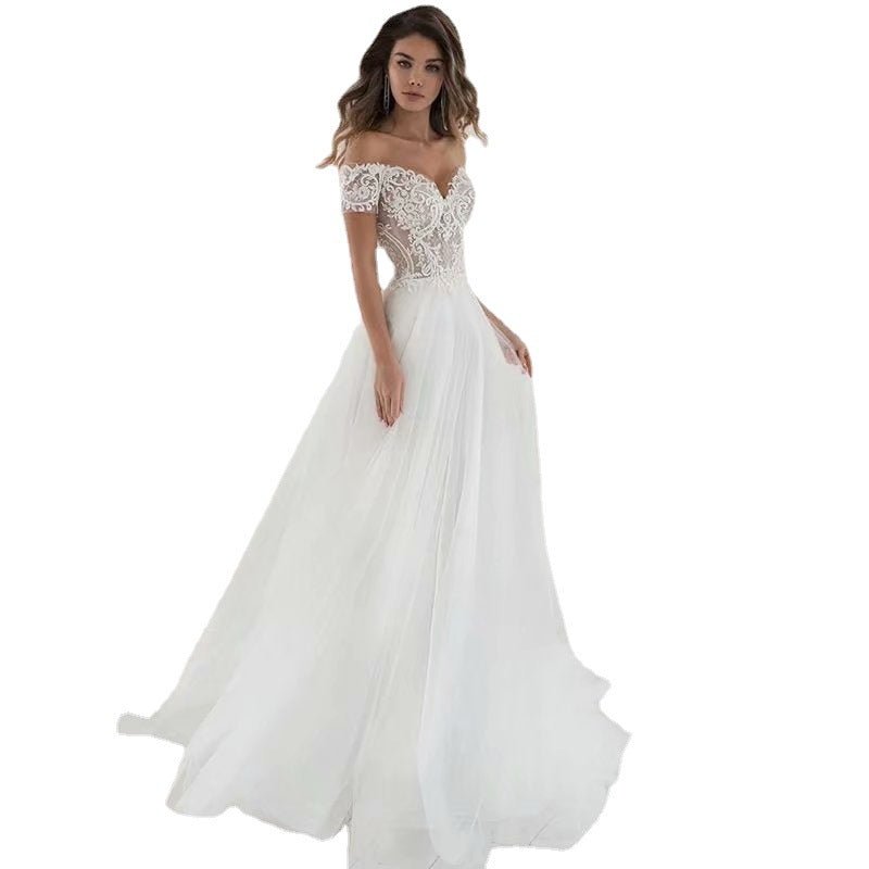 The New Lace Light Wedding Dress Is Elegant, Simple And Thin - RICALOUX