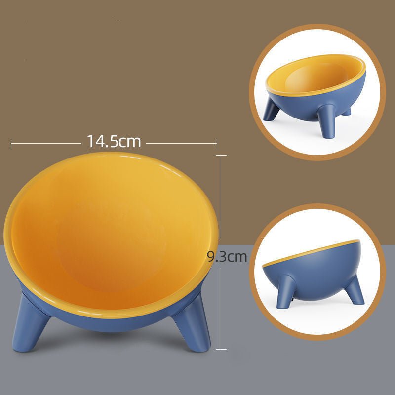 Cat Dog Bowl With Stand Pet Feeding Food Bowls Dogs Bunny Rabbit Nordic Color Feeder Product Supplies Pet Accessories - RICALOUX