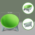 Cat Dog Bowl With Stand Pet Feeding Food Bowls Dogs Bunny Rabbit Nordic Color Feeder Product Supplies Pet Accessories - RICALOUX