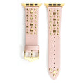 Compatible with Apple, Strap Silver Nails, Gold Nails, Rose Gold Nails Iwatch54321 Rivet Leather Strap – Premium 0 | RICALOUX