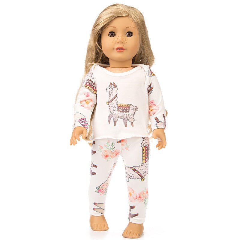 Doll Pajama Set American Girl Shaf Doll Clothes - RICALOUX