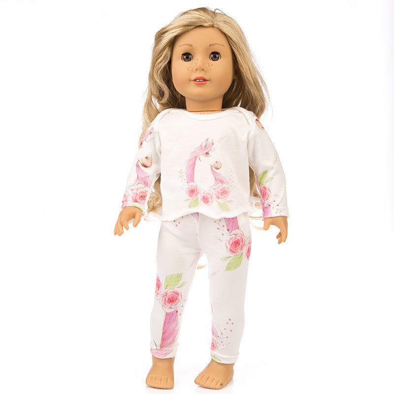Doll Pajama Set American Girl Shaf Doll Clothes - RICALOUX