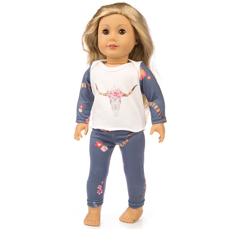 Doll Pajama Set American Girl Shaf Doll Clothes - RICALOUX