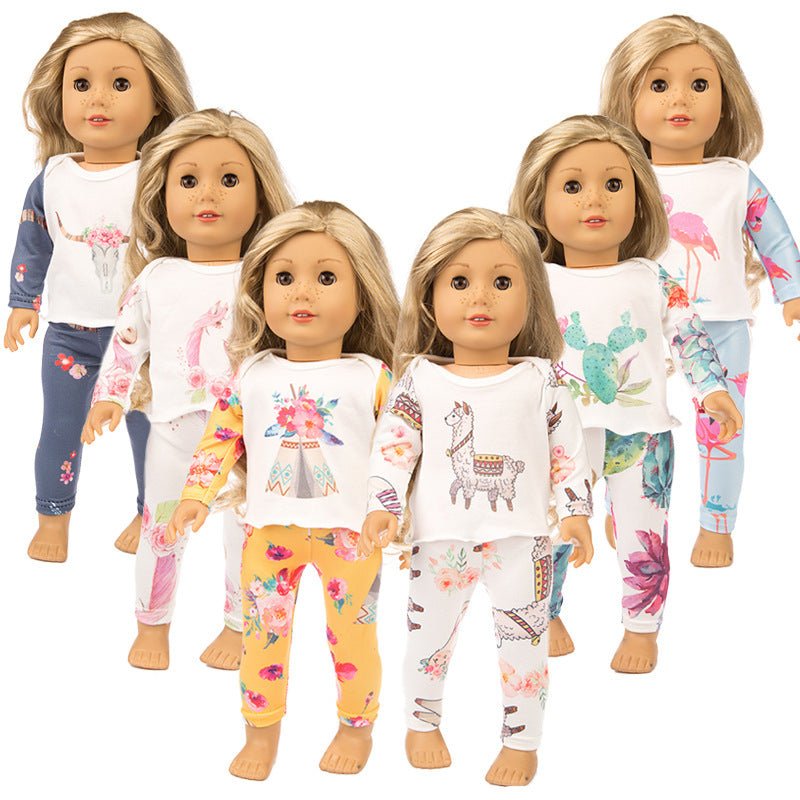 Doll Pajama Set American Girl Shaf Doll Clothes - RICALOUX