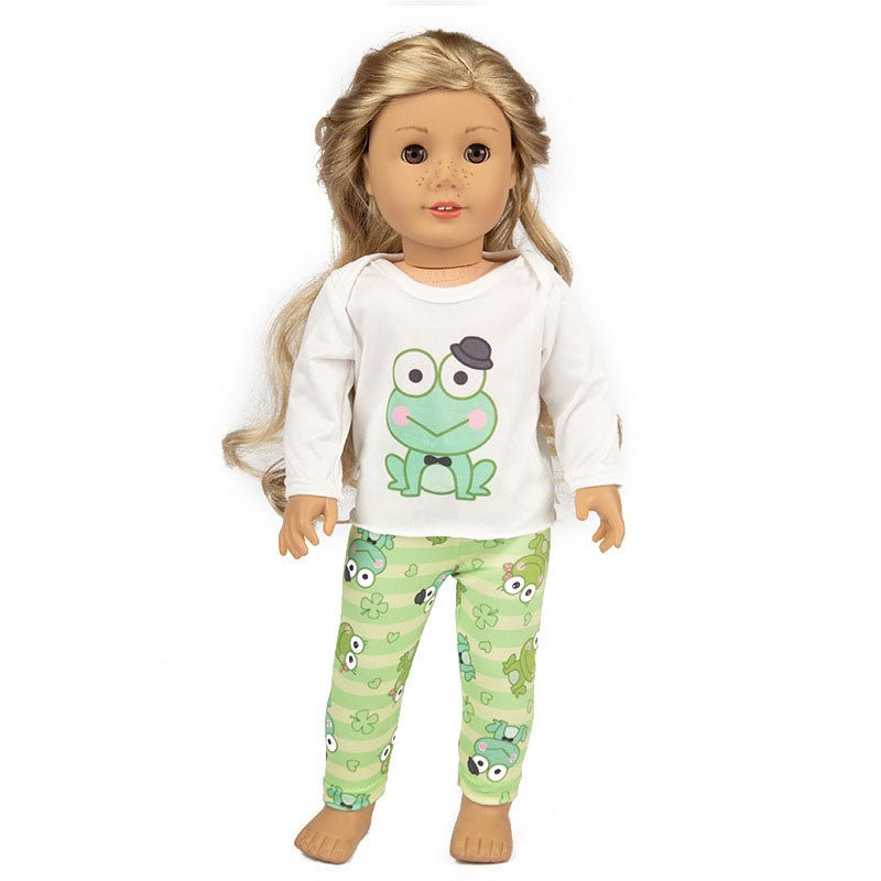 Doll Pajama Set American Girl Shaf Doll Clothes - RICALOUX