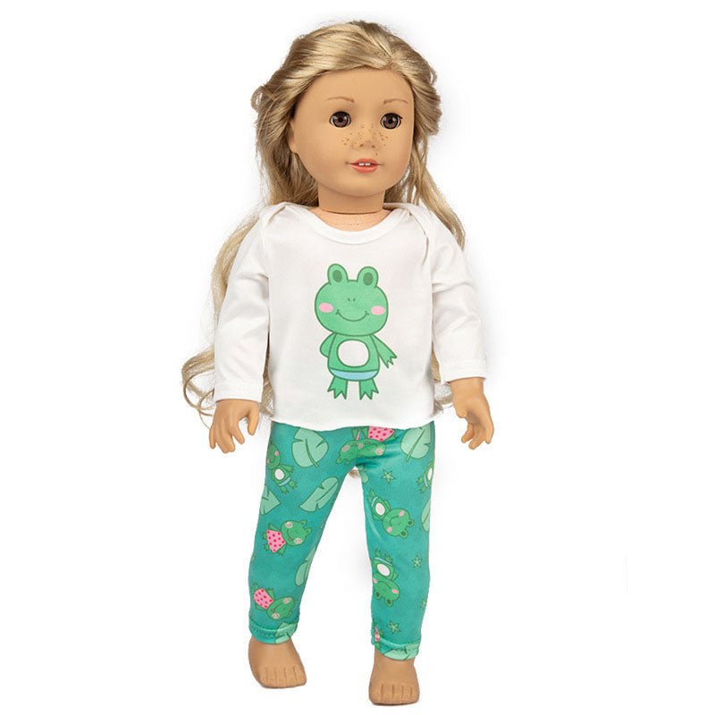 Doll Pajama Set American Girl Shaf Doll Clothes - RICALOUX
