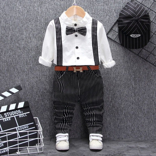 Boys Bib Two-piece Children's Clothing - RICALOUX