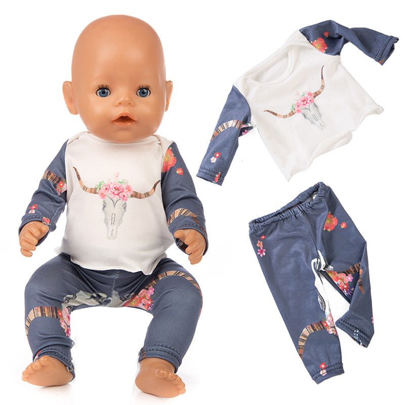 Doll Pajama Set American Girl Shaf Doll Clothes - RICALOUX