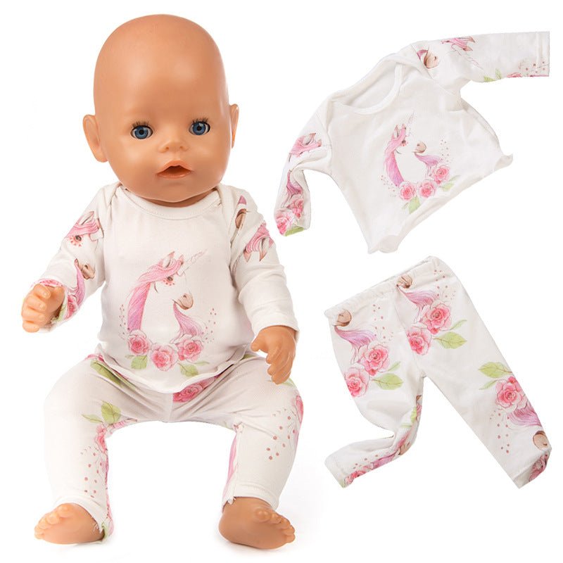 Doll Pajama Set American Girl Shaf Doll Clothes - RICALOUX
