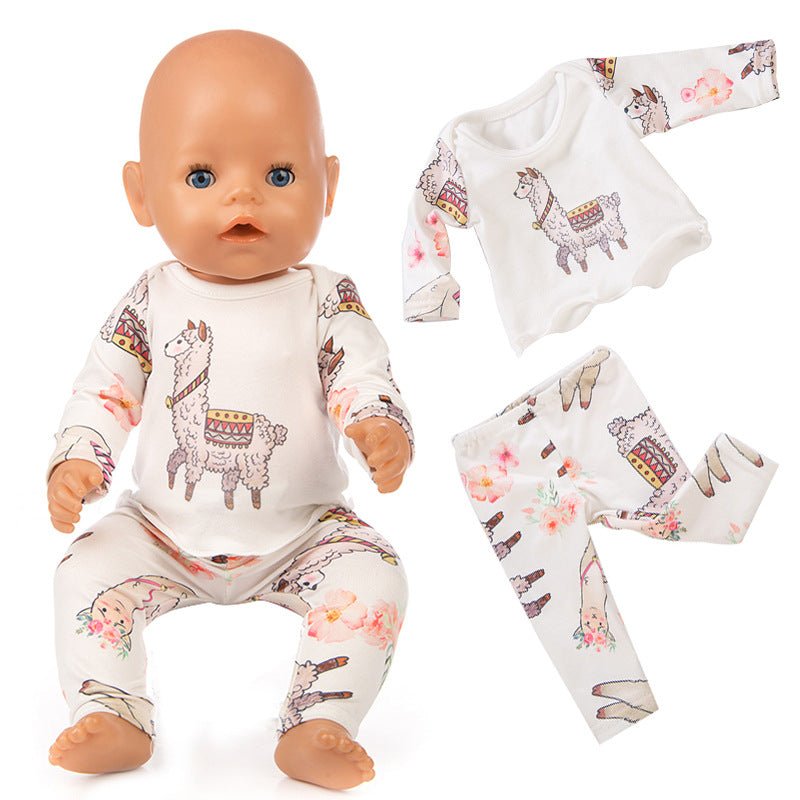 Doll Pajama Set American Girl Shaf Doll Clothes - RICALOUX
