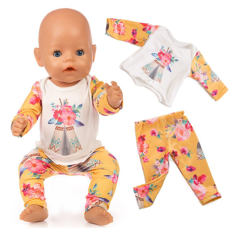 Doll Pajama Set American Girl Shaf Doll Clothes - RICALOUX