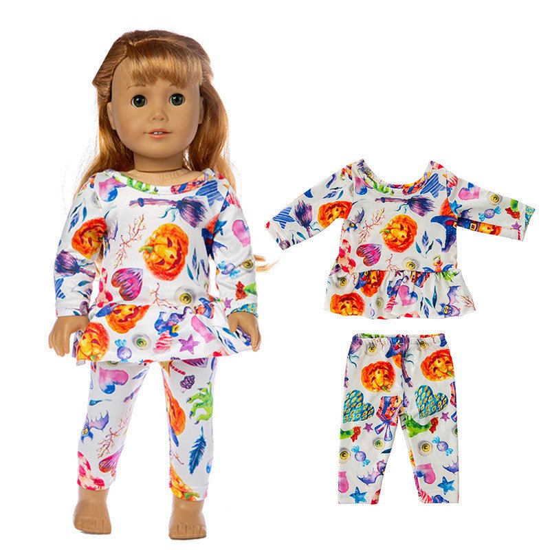 Girl Doll Halloween Christmas Doll Clothes - RICALOUX