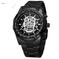 Official Automatic GOLD Watch Men Steel Strap Skeleton – Premium 0 | RICALOUX