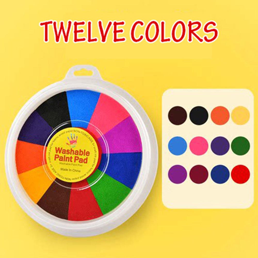New Hot Selling Kindergarten Finger Print Mud Non-toxic Washable Pigment - RICALOUX