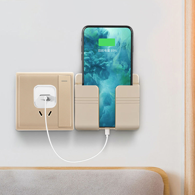 Mobile Phone Charging Storage Rack Punch-free Sticky Storage Box – Premium 0 | RICALOUX
