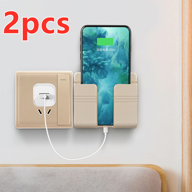 Mobile Phone Charging Storage Rack Punch-free Sticky Storage Box – Premium 0 | RICALOUX