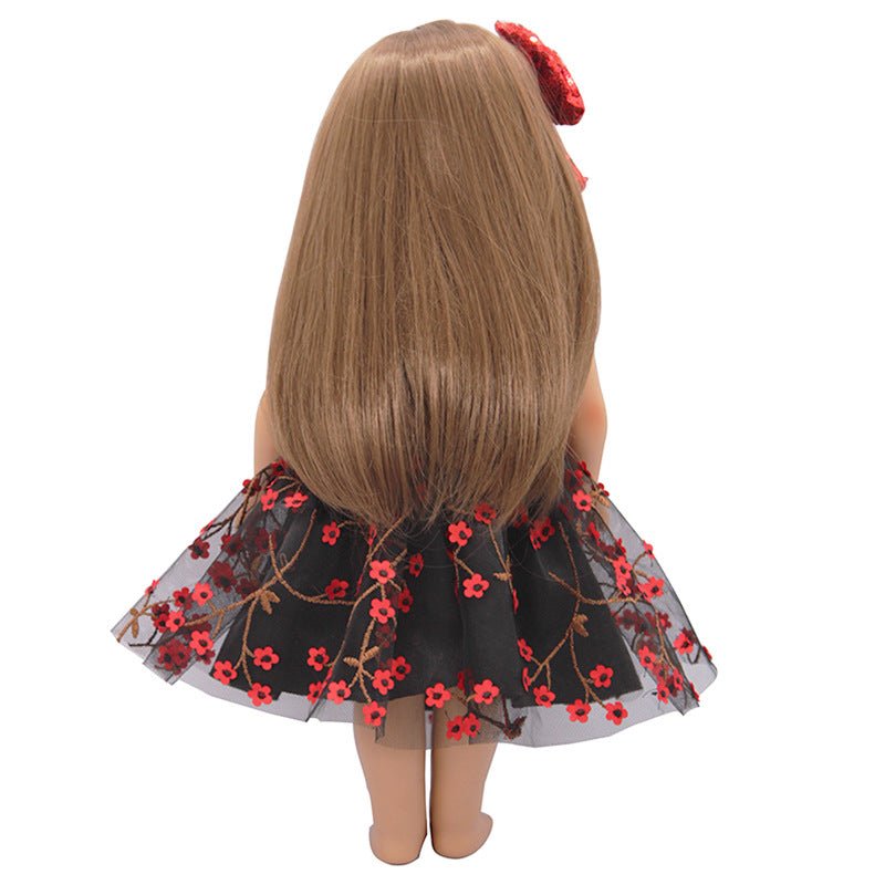 American Girl Doll Clothes Saf Dress And Headdress Doll Set - RICALOUX