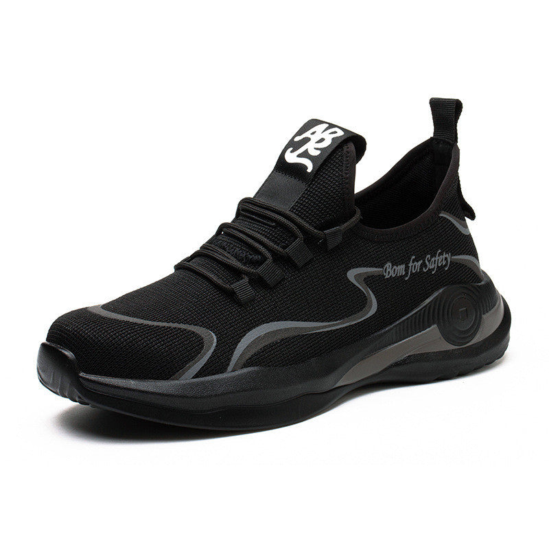 Men Work Safety Shoes Anti-Puncture Working Sneakers Male Indestructible Work Shoes Men Boots Lightweight Men Shoes Safety Boots – Premium 0 | RICALOUX