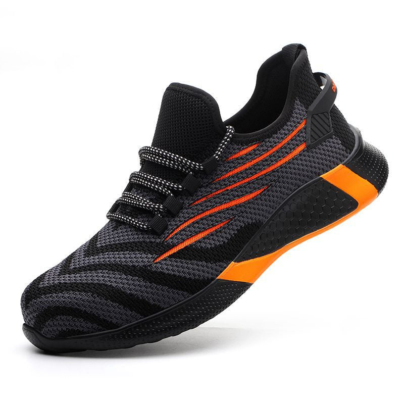Men Work Safety Shoes Anti-Puncture Working Sneakers Male Indestructible Work Shoes Men Boots Lightweight Men Shoes Safety Boots – Premium 0 | RICALOUX