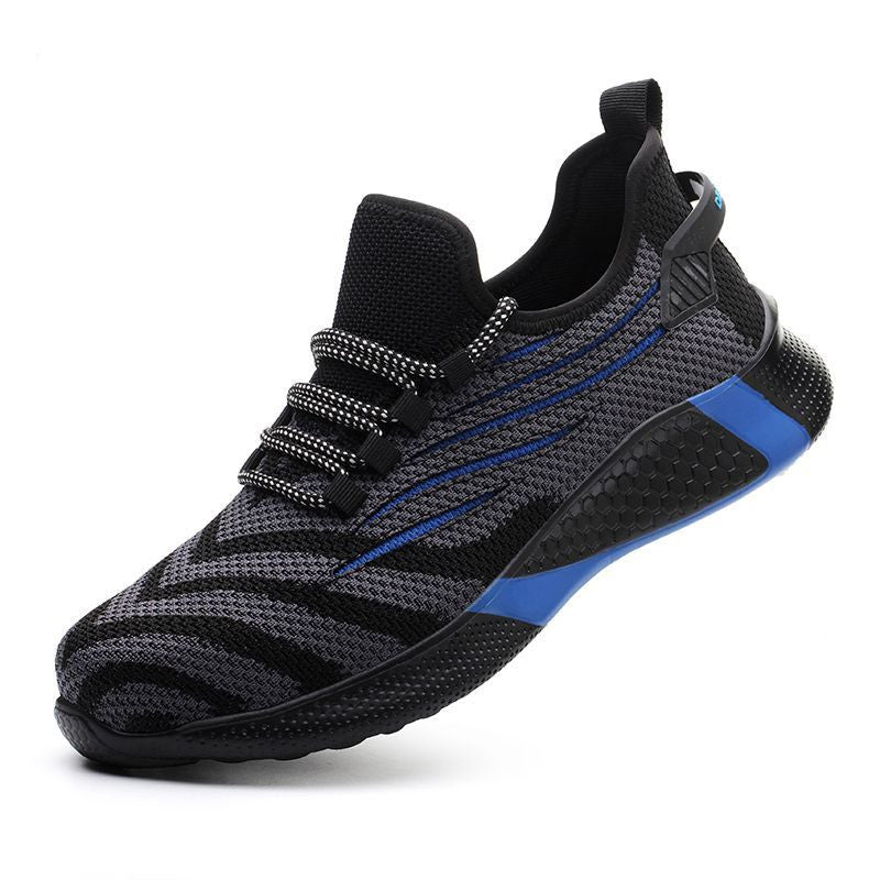 Men Work Safety Shoes Anti-Puncture Working Sneakers Male Indestructible Work Shoes Men Boots Lightweight Men Shoes Safety Boots by Ricaloux
